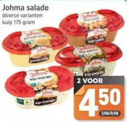 Dagwinkel Johma salade aanbieding