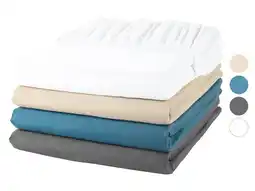 Lidl LIVARNO home Satijnen hoeslaken 90-100 x 200 cm aanbieding
