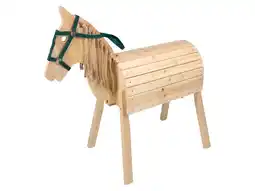 Lidl Playtive Houten paard aanbieding