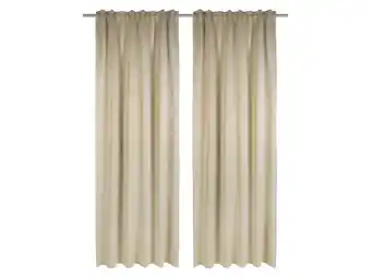 Lidl LIVARNO home Verduisterende gordijnen 135 x 254 cm aanbieding