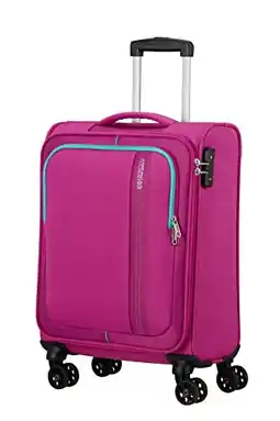 Amazon American Tourister Sea Seeker - Spinner S, handbagage, 55 cm, 36 L, roze (diepe fuchsia) aanbieding
