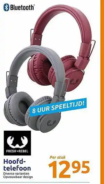 Action Fresh Rebel Hoofdtelefoon aanbieding