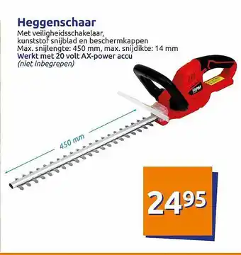 Action Heggenschaar aanbieding