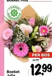 Vomar Voordeelmarkt Boeket aanbieding