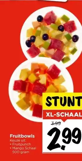 Vomar Voordeelmarkt Fruitbowls aanbieding