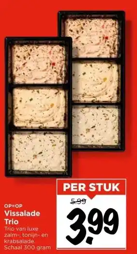 Vomar Voordeelmarkt Vissalade Trio aanbieding