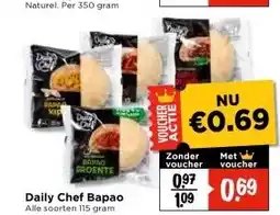 Vomar Voordeelmarkt Daily Chef Bapao aanbieding