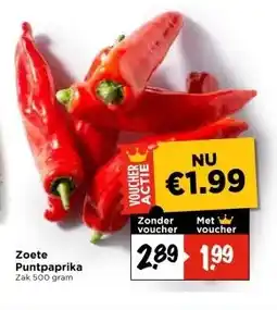 Vomar Voordeelmarkt Zoete Puntpaprika aanbieding