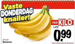Vomar Voordeelmarkt Bananen aanbieding