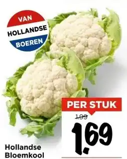 Vomar Voordeelmarkt Hollandse Bloemkool aanbieding