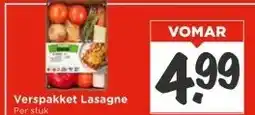 Vomar Voordeelmarkt Verspakket Lasagne aanbieding