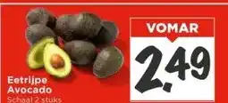 Vomar Voordeelmarkt Eetrijpe Avocado aanbieding