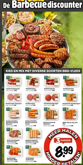 Vomar Voordeelmarkt Dé Barbecue discounter aanbieding