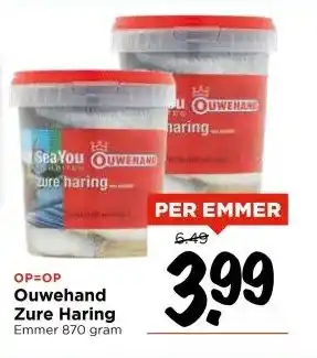 Vomar Voordeelmarkt Ouwehand Zure Haring Emmer aanbieding