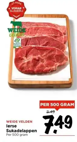 Vomar Voordeelmarkt WEIDE VELDEN lerse Sukadelappen aanbieding