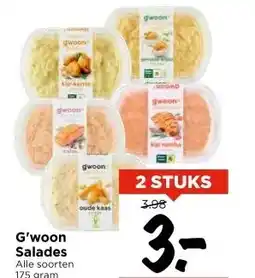 Vomar Voordeelmarkt G'woon Salades aanbieding