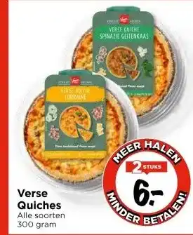Vomar Voordeelmarkt Verse Quiches aanbieding