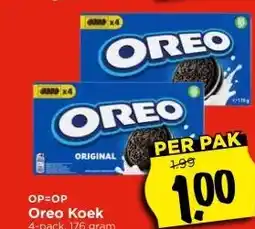Vomar Voordeelmarkt Oreo Koek aanbieding