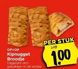 Vomar Voordeelmarkt Kipnugget Broodje aanbieding