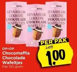 Vomar Voordeelmarkt Chocomaffia Chocolade Wafeltjes aanbieding