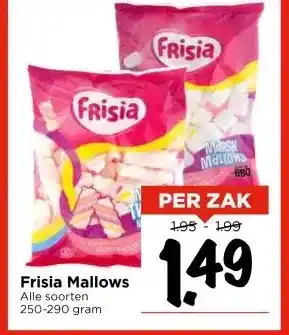 Vomar Voordeelmarkt Frisia Mallows aanbieding