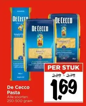 Vomar Voordeelmarkt De Cecco Pasta aanbieding