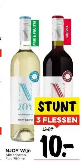 Vomar Voordeelmarkt NJOY Wijn aanbieding