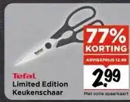Vomar Voordeelmarkt Tefal Limited Edition Keukenschaar aanbieding