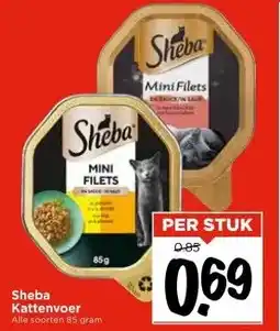 Vomar Voordeelmarkt Sheba Kattenvoer aanbieding