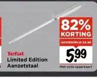 Vomar Voordeelmarkt Tefal Limited Edition Aanzetstaal aanbieding