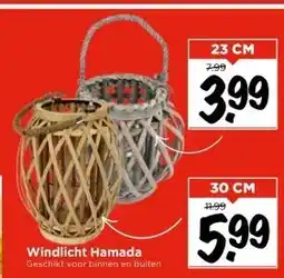 Vomar Voordeelmarkt Windlicht Hamada aanbieding