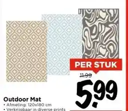 Vomar Voordeelmarkt Outdoor Mat aanbieding