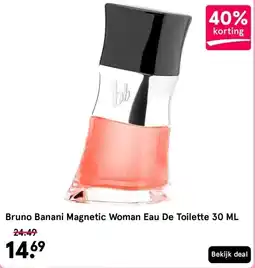Etos Bruno Banani Magnetic Woman Eau De Toilette 30 ML aanbieding