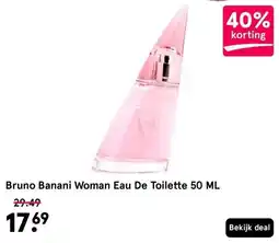Etos Bruno Banani Woman Eau De Toilette 50 ML aanbieding