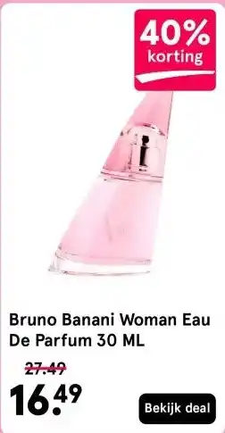 Etos Bruno Banani Woman Eau De Parfum 30 ML aanbieding