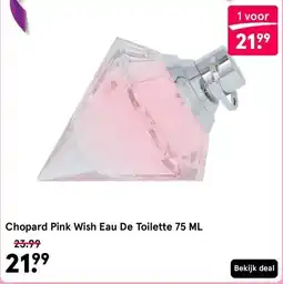 Etos Chopard Pink Wish Eau De Toilette 75 ML aanbieding