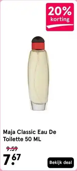 Etos Maja Classic Eau De Toilette 50 ML aanbieding