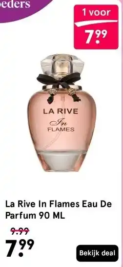 Etos La Rive In Flames Eau De Parfum 90 ML aanbieding