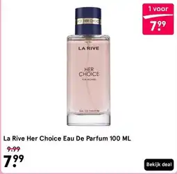 Etos La Rive Her Choice Eau De Parfum 100 ML aanbieding