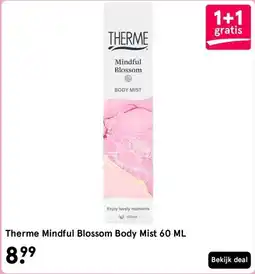 Etos Therme Mindful Blossom Body Mist 60 ML aanbieding