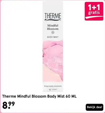 Etos Therme Mindful Blossom Body Mist 60 ML aanbieding