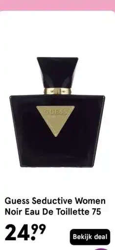 Etos Guess Seductive Women Noir Eau De Toillette 75 aanbieding