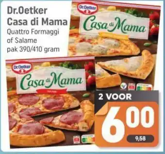 Dagwinkel Dr.Oetker Casa di Mama aanbieding