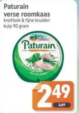 Dagwinkel Paturain verse roomkaas aanbieding