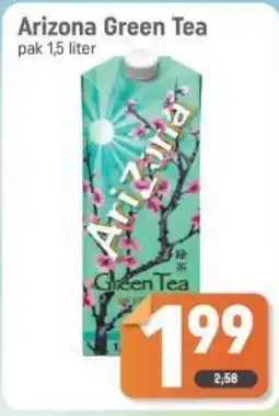 Dagwinkel Arizona Green Tea aanbieding