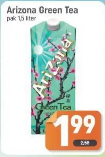 Dagwinkel Arizona Green Tea aanbieding