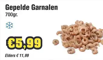 Budget Food Gepelde Garnalen aanbieding