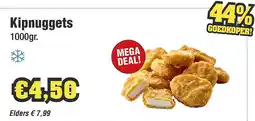 Budget Food 50% Kipnuggets aanbieding