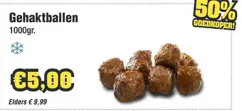 Budget Food Gehaktballen aanbieding