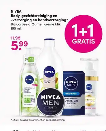 Drogisterij Visser Nivea Body, Gezichtsreiniging En -verzorging Eh Handverzorging 150ml aanbieding